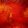 Huge Red Abstract Painting Textured Wall Art Original Passionate Home or Office Decor Ready to ship 40x30