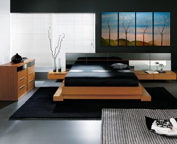 Tree Painting Four Seasons Blossom Original Art Spring Fall Summer Winter On Trend Stylish Home Decor Large CUSTOM 60x30