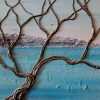 Detailed Textured Tree Painting Sculpted 3D dimensional Original Art Unique Wall Art Home decor 23.5x16 by Artist Nathalie Van - Image 4