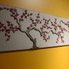 Tree Painting Sculpted Wood Textured 3D Original Art One of a Kind Wall Art Home decor 40x16 by Artist Nathalie Van - Image 3